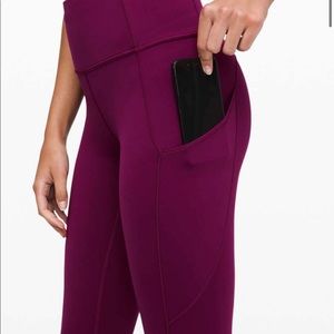Lululemon Fast n Free leggings